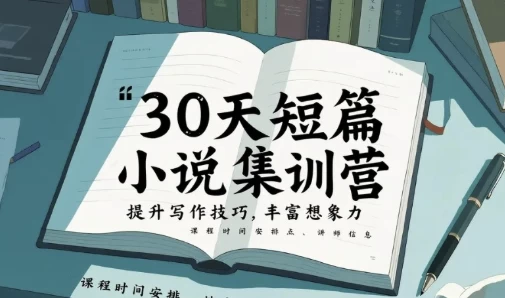 30天短篇小说集训营