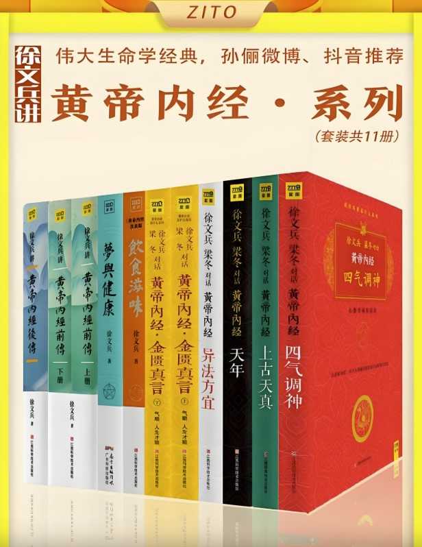 徐文兵讲黄帝内经系列（套装11册）