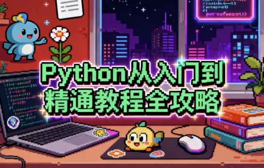 Python从入门到精通教程全攻略