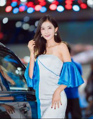 成都车展超美车模视频