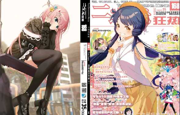 动漫期刊：《二次元狂热》《动感新时代》《绝对领域》合集下载