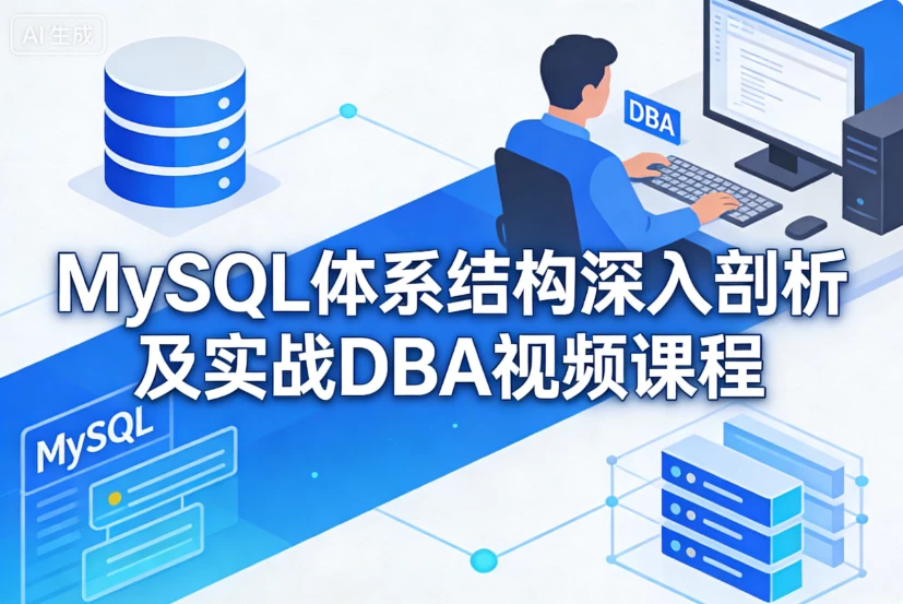 MySQL体系结构深入剖析及实战DBA视频课程