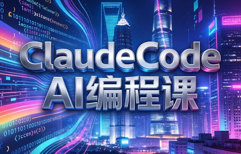 ClaudeCode AI编程课,从零精通智能编程之旅