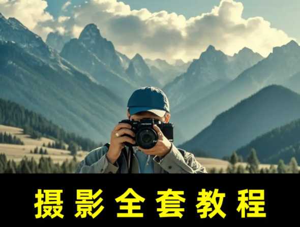 摄影零基础相机入门课,快速拍出专业级照片
