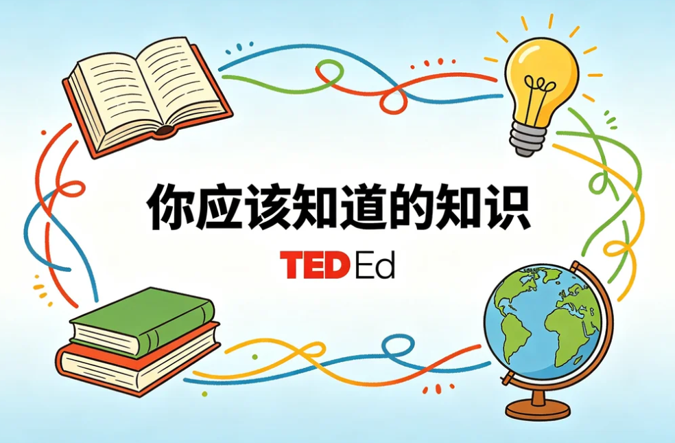 TED-Ed科普动画《你应该知道的知识》,用动画讲透硬核知识点