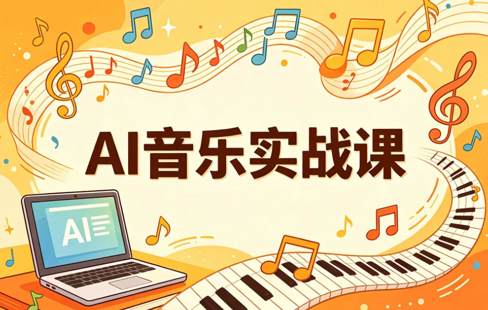 AI音乐实战课,多风格创作与账号变现