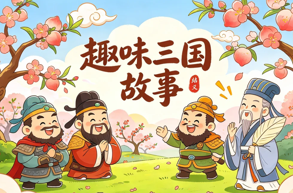 趣味讲透三国故事,让孩子轻松读懂经典名著