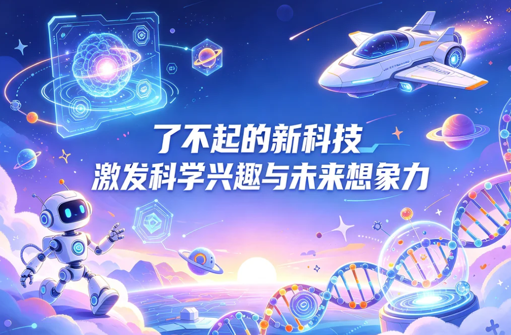 了不起的新科技,激发科学兴趣与未来想象力
