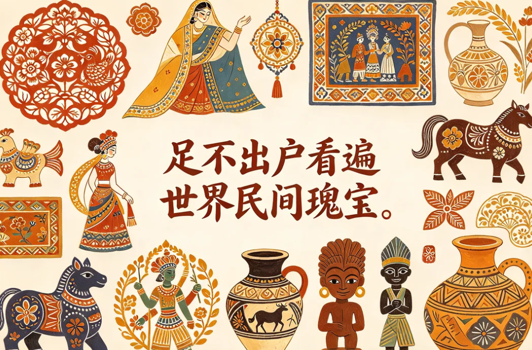 足不出户看遍世界民间瑰宝,开启孩子的艺术启蒙