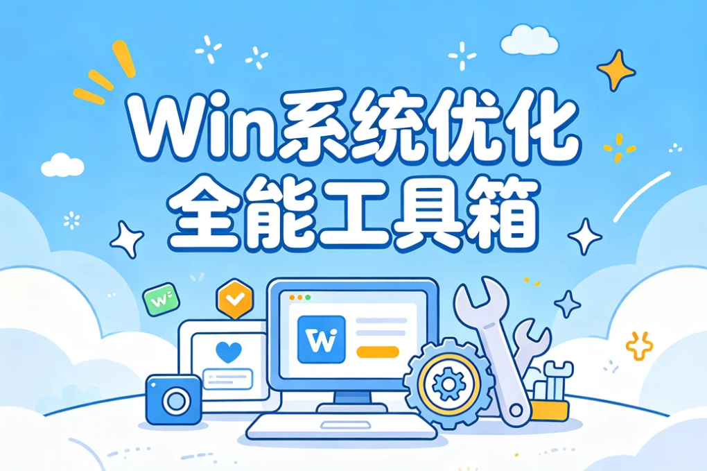 Win系统优化全能工具箱,一站式电脑维护神器