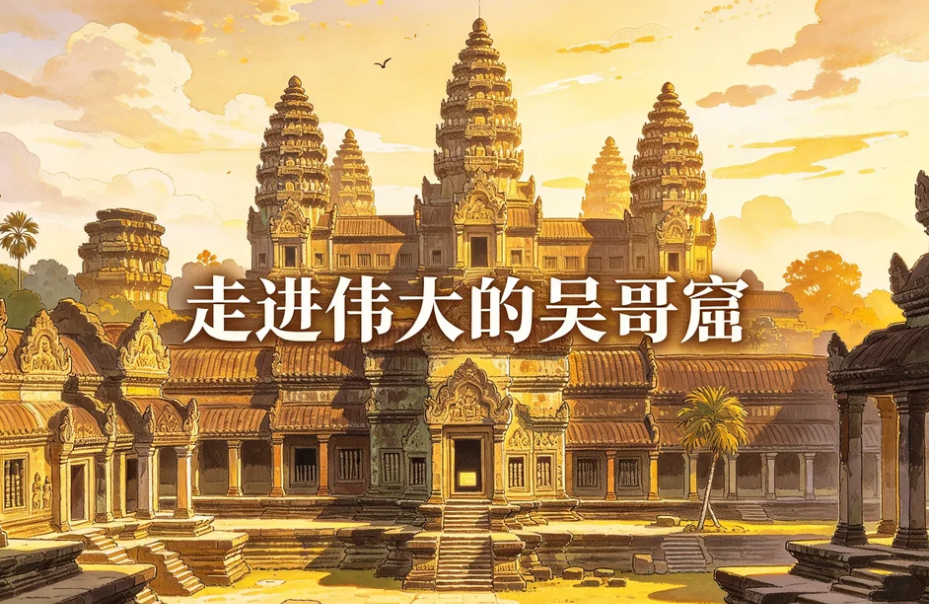 走进伟大的吴哥窟,探秘高棉王朝千年遗迹