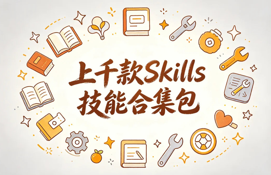 上千款Skills技能合集包,一站式技能进阶资源库