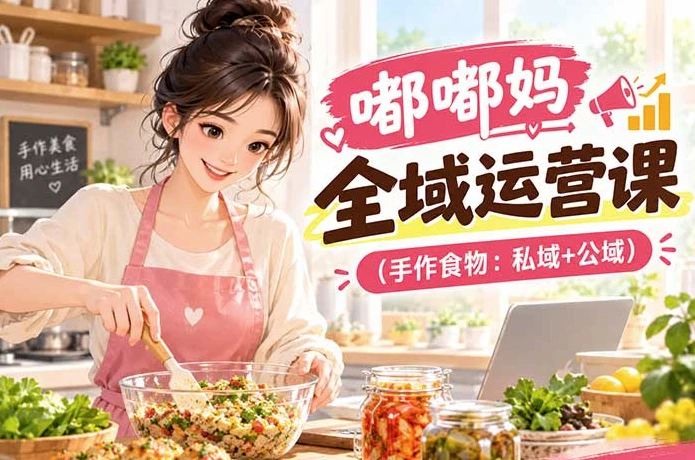 嘟嘟妈全域运营课完整版