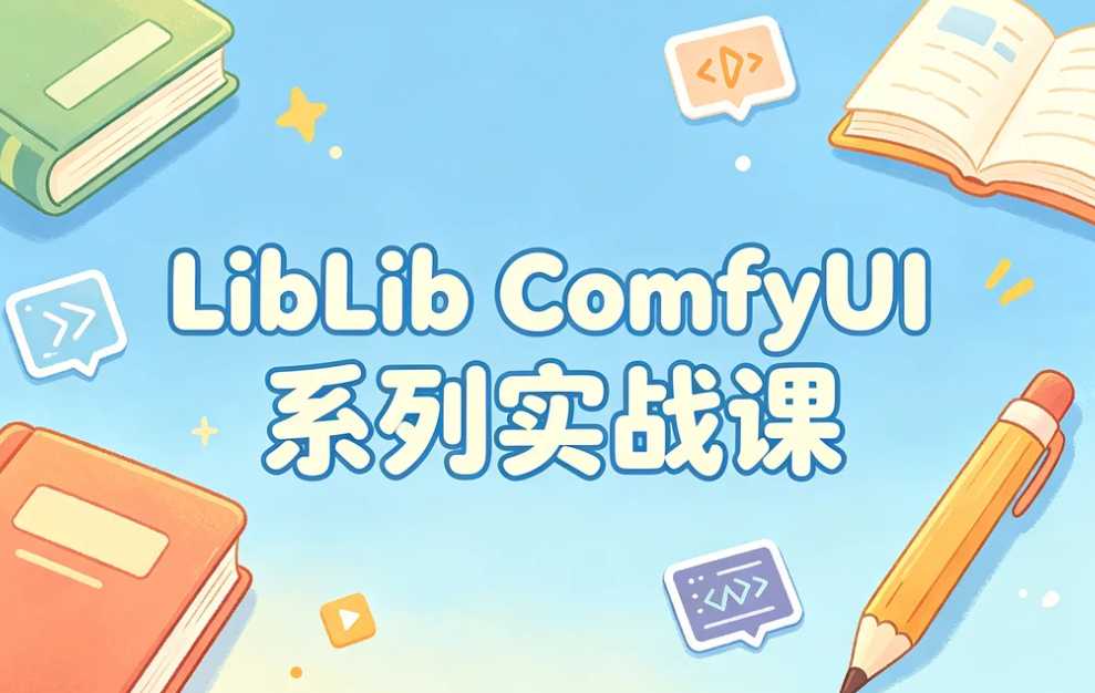 LibLib ComfyUI系列实战课,系统掌握AI绘画工作流 1 LibLib ComfyUI系列实战课,系统掌握AI绘画工作流 1
