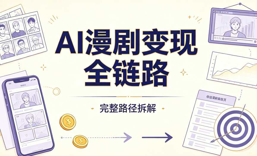 AI漫剧变现全链路,从小说取材到抖音付费上传 1 AI漫剧变现全链路,从小说取材到抖音付费上传 1