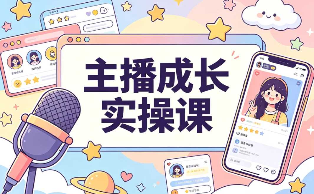 主播成长实操课,吃透自然流打造千人在线直播间 1 主播成长实操课,吃透自然流打造千人在线直播间 1