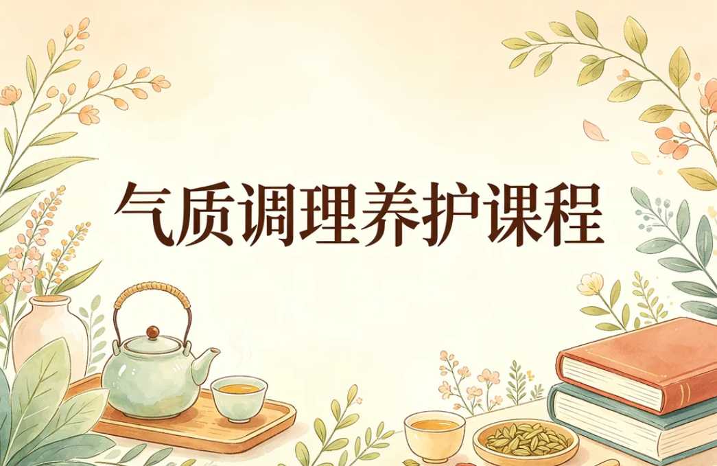 气质调理养护课程,从内到外调出好状态 1 气质调理养护课程,从内到外调出好状态 1