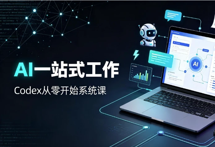 Codex从零开始系统课,让AI帮你一站式工作 1 Codex从零开始系统课,让AI帮你一站式工作 1