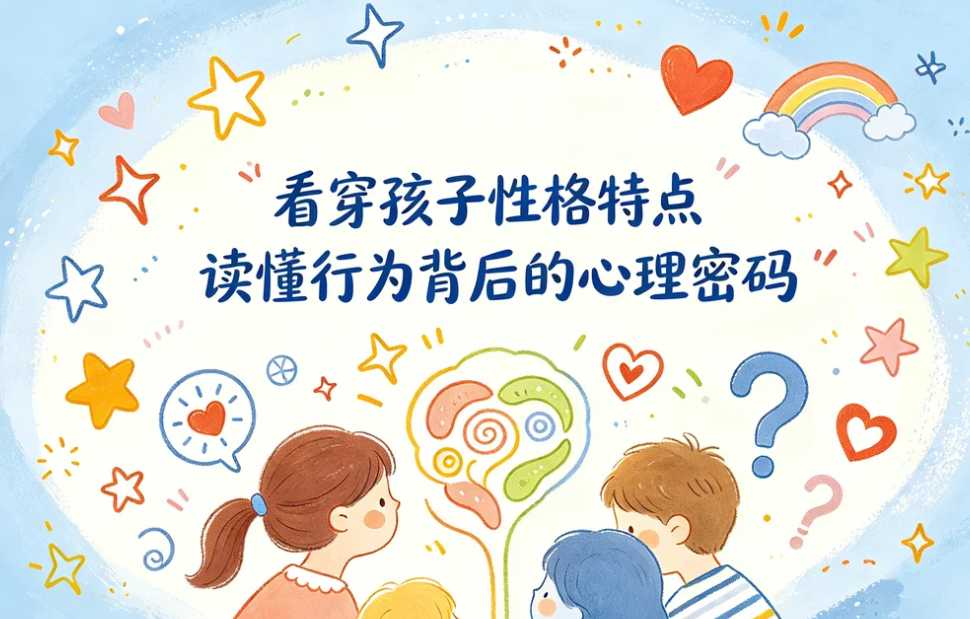 看穿孩子性格特点,读懂行为背后的心理密码 1 看穿孩子性格特点,读懂行为背后的心理密码 1