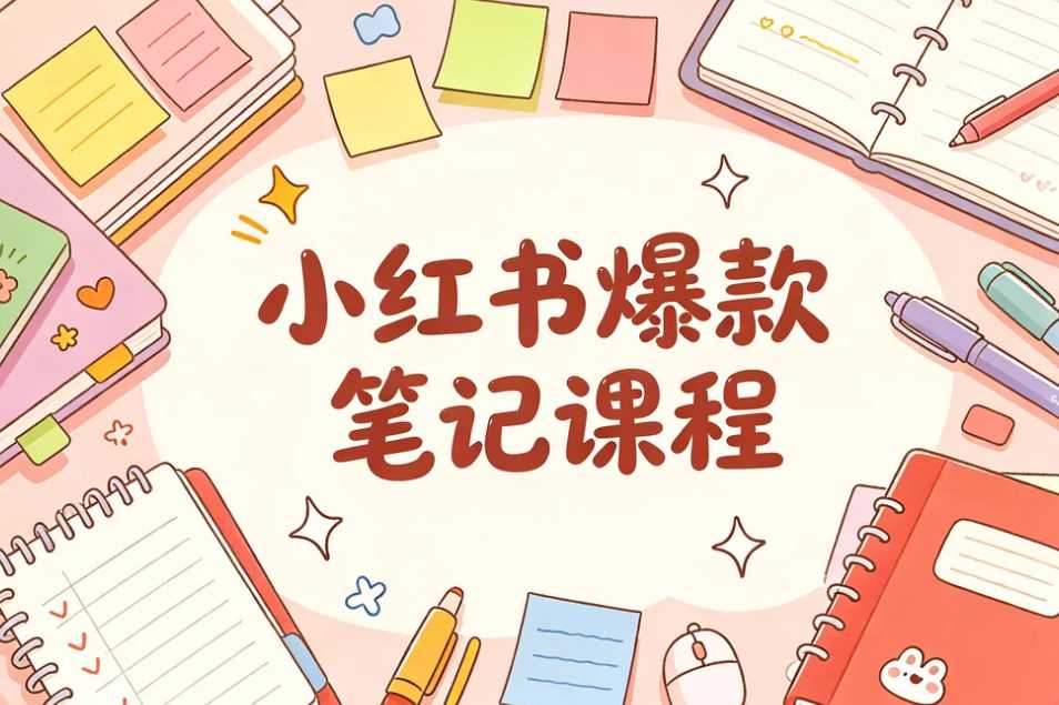 小红书爆款笔记课程,新手也能快速涨粉变现 1 小红书爆款笔记课程,新手也能快速涨粉变现 1