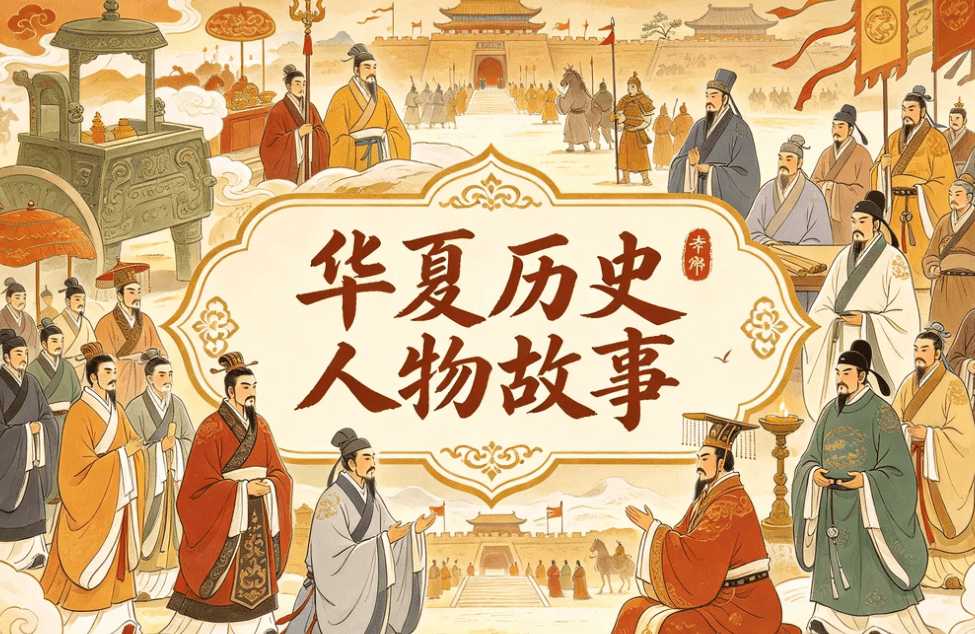 华夏历史人物故事动画,看懂五千年人物传奇与智慧 1 华夏历史人物故事动画,看懂五千年人物传奇与智慧 1